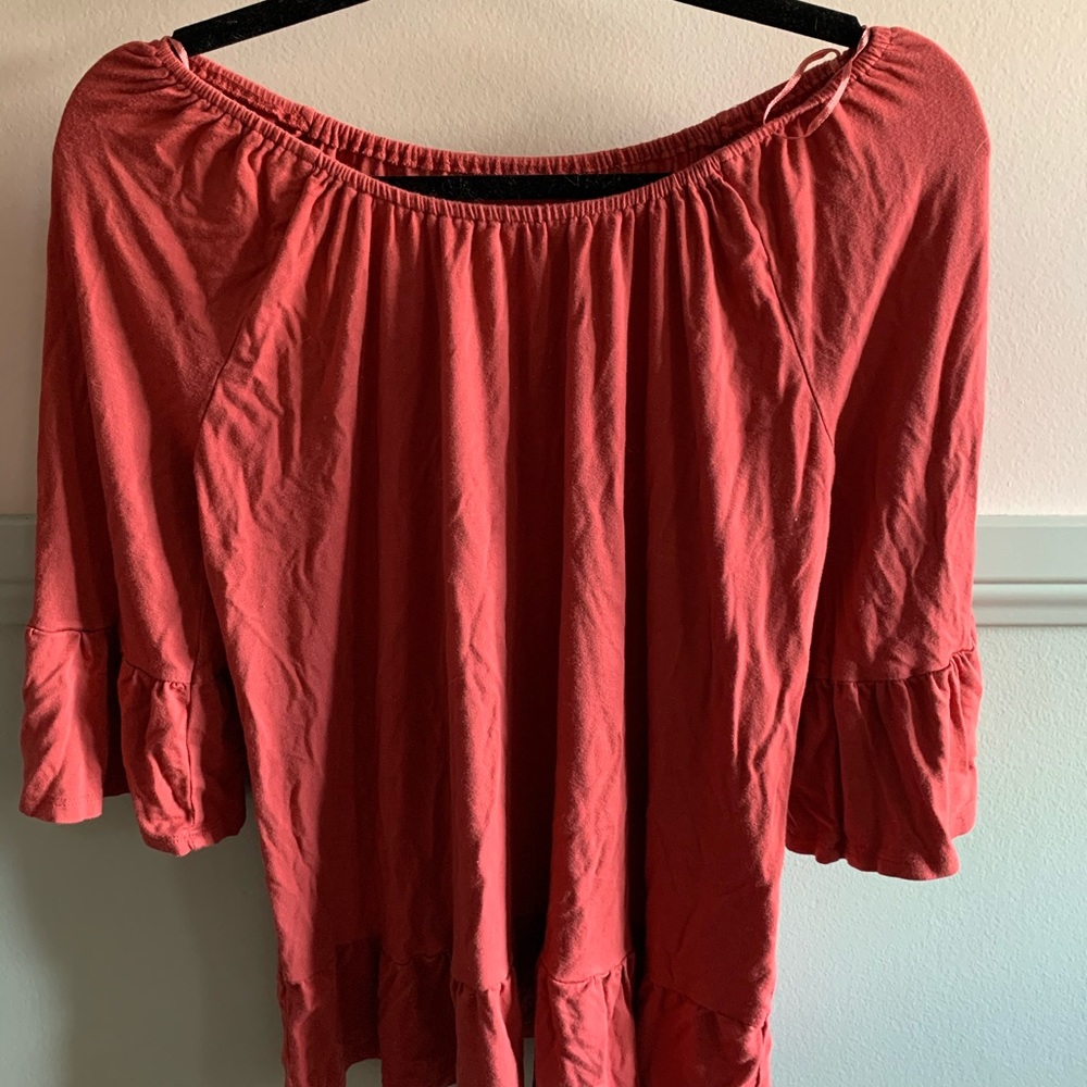 Rust blouse